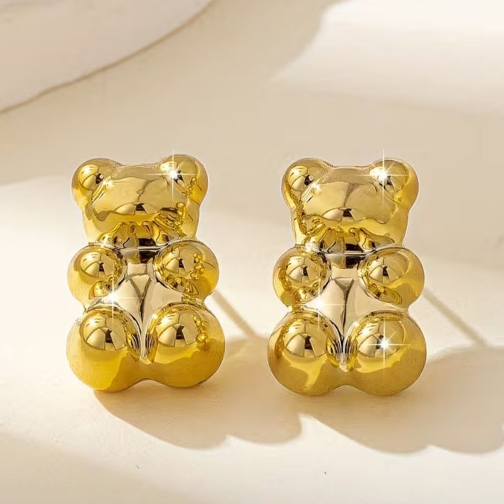 Gummy bear shape earrings A1078